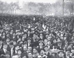 Manifestació anticatalanista a Madrid el 9-12-1918
