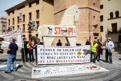 Concentració contra el TTIP a Castelló de la Plana