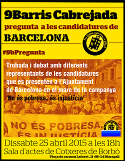 Nou Barris de Barcelona pregunta a les candidatures municipals