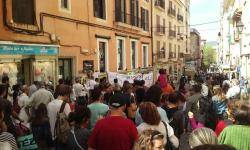 Manifestació a Palma contra el TTIP