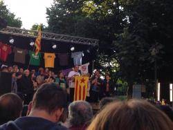 Acte final de la CUP-Crida per Girona: "Som la força de la gent"