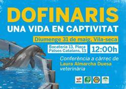 Conferència a Vila-Seca sobre les condicions dels mamífers marins que es troben en dofinaris