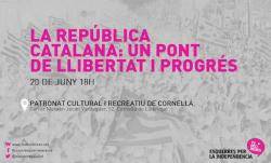 Cornellà de Llobregat aplega l'acte "La República Catalana: un pont de llibertat i progrés"
