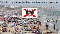 Els carlins espanyols proposen la segregació a les platges