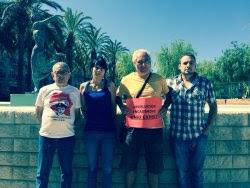 Concentració a Tarragona en solidaritat amb els represaliats del Cas Expert