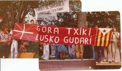 1er aniversari de la mort de Tixki a Cerdanyola, setembre de  1976