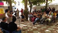 Gabriela Serra a Centelles: "La CUP aposta per la resistència, per continuar fent el que vam fer el 9N, desobeir"