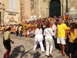 Suport menorquí a la Via Catalana 2013