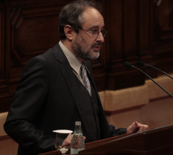 Antonio Baños «Estem sent la garantia que es compleixi el programa de Junts pel Sí»