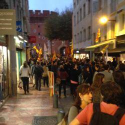 Milers de persones a Perpinyà reivindiquen un estatut per a Catalunya Nord a la cloenda del Correllengua 2015
