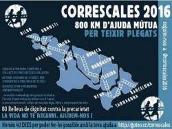 #Correscales 2016, 800 km d'ajuda mútua