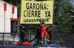 Acció de "Greenpeace"