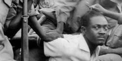 Patrice Lumumba poc abans de ser assassinat. Foto: Mèdia.cat