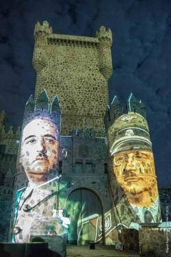 Nou cas d'apologia impune del feixisme: projecten imatges de Franco i Himmler en un castell d'una població de Toledo