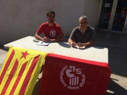 Josep Maria Martorell, portaveu del sindicat COS i Josep Maria Martorell, portaveu del sindicat COS, ha denunciat que molts dels treballadors i treballadores que venien coordinant aquests casals d?estiu durant els últims anys, no sols han plegat per les c