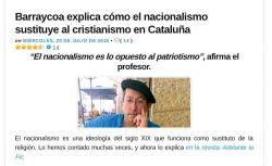El contuberni de SCC: "el nacionalisme sustitueix el cristianisme a Catalunya"