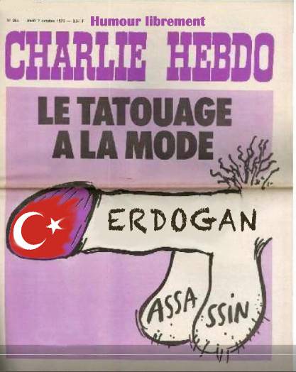 CHARLIE HEBDO 2016: Erdogan assassin