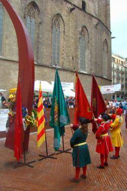 FOTO: Fundació la Coronela de Barcelona. Diada 2015 al Fossar de les Moreres