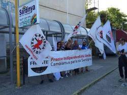 Independentistes sards es mobilitzen en defensa del transport públic i denuncien l'augment de preus