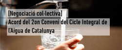 Acord pel 2on Conveni del Cicle Integral de l'Aigua de Catalunya