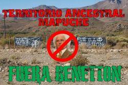 Reclamació de terres ocupades per Benetton
