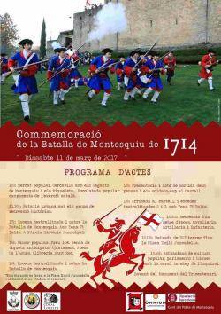 Commemoració de la Batalla de Montesquiu de 1714 amb nombroses activitats