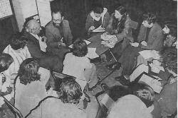 Xirinacs: "Assemblea popular senzilla i àgil", en una de les nombroses reunions a què va assistir durant els anys 70