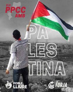 Poble Lliure i La Forja en defensa de la llibertat del poble palestí