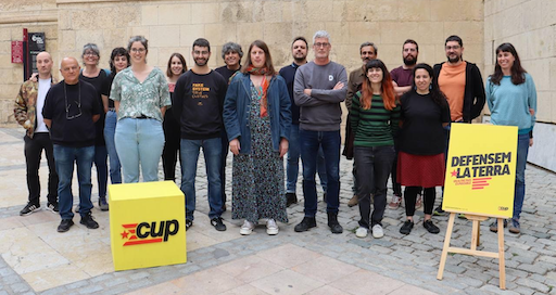 Sergi Saladié encapçala la llista electoral de la CUP pel Camp i les Terres de l'Ebre
