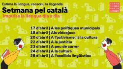 Plataforma per la Llengua organitza diferents actes al territori per estimular el compromís personal i col·lectiu amb el català, i sensibilitzar sobre l'ús de la llengua