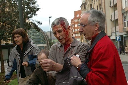 Càrrega amb brutalitat a Bilbao