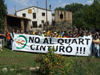 Senyalització dels indrets amenaçats pel "Quart Cinturó" Senyalització dels indrets amenaçats pel "Quart Cinturó"