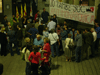 Berga.- Un centenar de persones en suport a Jaume Roure i contra la monarquia