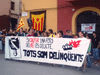Molins de Rei.-Un centenar de persones en suport a Jaume Roure i contra la monarquia