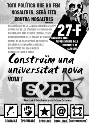 Cartell Eleccions UPF