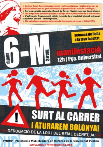Cartell 6 Març