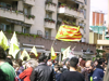 Nord i Sud de l'Albera sota un sol crit en una mateixa llengua: "No a la MAT, ni aquí ni enlloc!" Nord i Sud de l'Albera sota un sol crit en una mateixa llengua: "No a la MAT, ni aquí ni enlloc!"