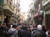 Centenars de persones es manifesten a Valls a favor del "barri Antic"