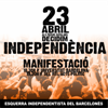Presentació de la coordinadora de col·lectius de l'Esquerra Independentista del Barcelonès