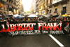 Més de dues mil persones desafien la pluja i la presència policial per exigir la llibertat de Franki