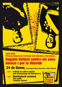 Manifestaci&oacute; 24 de Gener del 2008