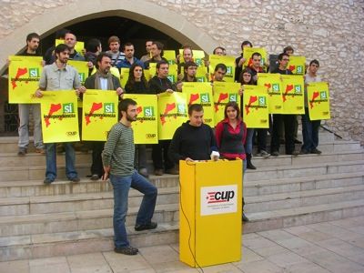 La CUP fa una crida a la participació massiva en favor del Sí a les consultes sobre la Independència