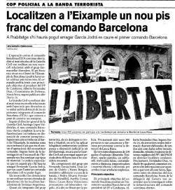 La premsa de Terrassa es fa ressò de les mobilitzacions contra la detenció de Laura Riera