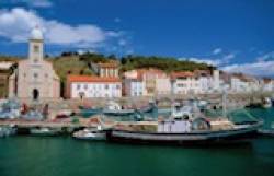 Port vendres pyrenees orientales illustration
