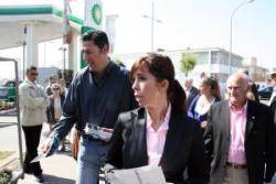 García Albiol, en una imatge amb Camacho durant la campanya electoral