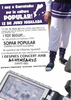 Cartell aniversari garrotades