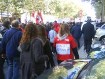 Manifestaci&oacute; a Perpiny&agrave; contra les reformes de les pensions