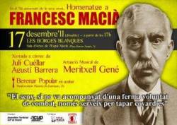 Homenatge a Francesc Macià
