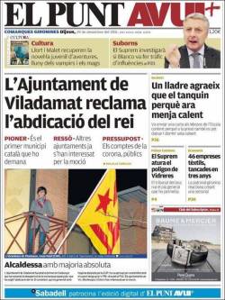 Portada dedicada a Viladamat