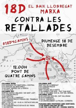 18-D, el Baix Llobregat marxa contra les retallades